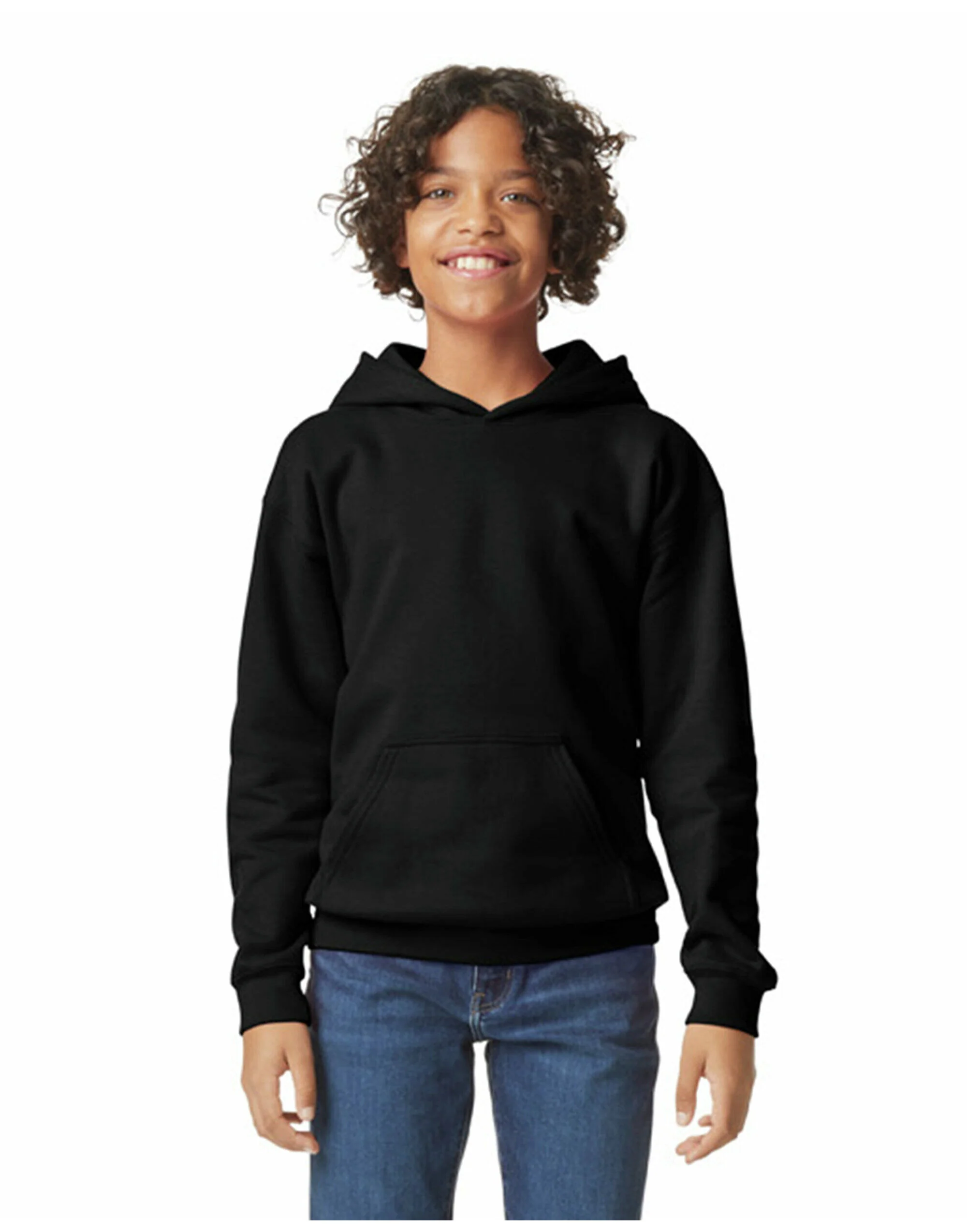 Gildan Softstyle Midweight Fleece Youth Hoodie SF500B - Image 3